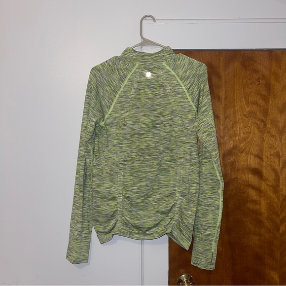 Athleta Fastest Track Spacedye Quarter Zip Jacket - Picture 3 of 4